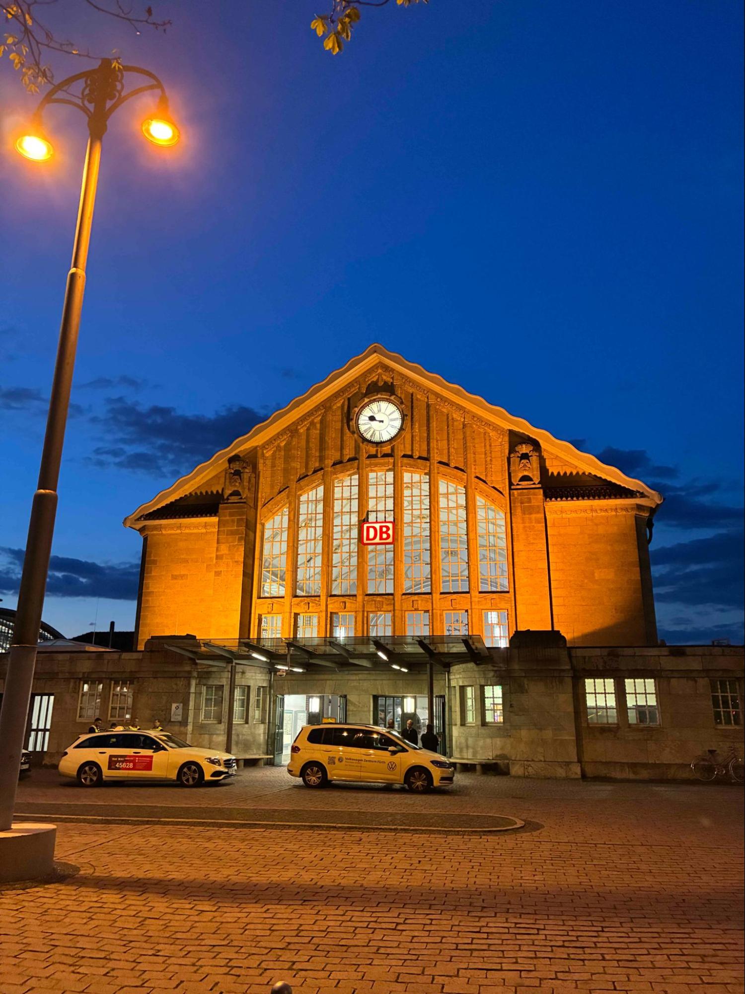 ダルムシュタット中央駅。